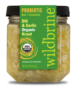 Dill and Garlic Organic Sauerkraut