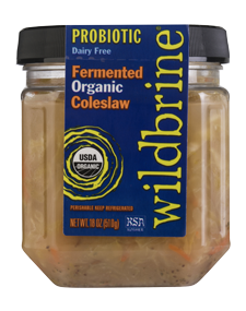 organic sauerkraut coleslaw