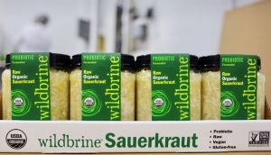 Our organic cabbage kraut is part of our sustainable food program.