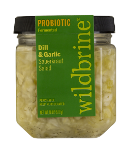 Dill and Garlic Kraut