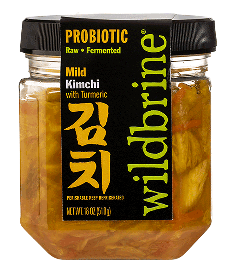 Jar of Mild Kimchi