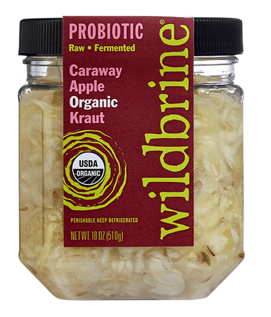 Jar of Caraway Organic Kraut