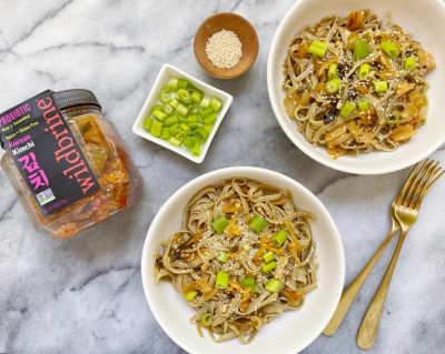 spicy kimchi noodles recipe