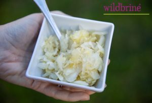unpasteurized sauerkraut