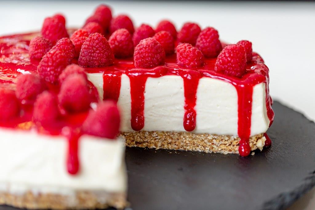 Dairy free baked cheesecake
