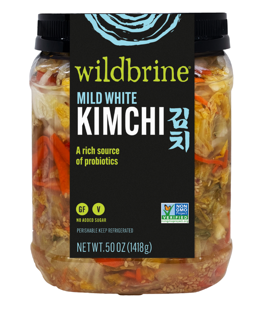 Jar of Wildbrine Mild White Kimchi