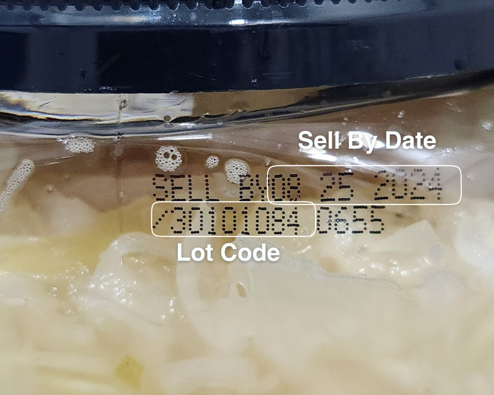 Wildbrine Date and Lot Codes