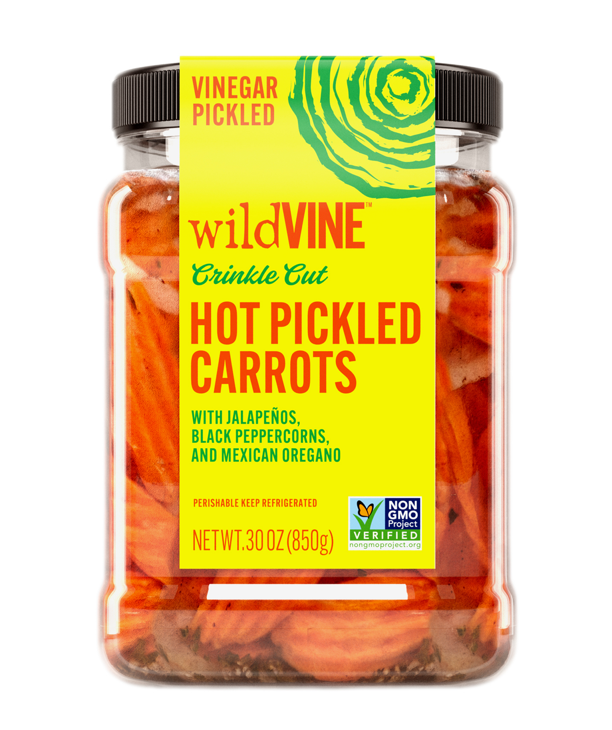 Hot Pickled Carrots 30oz