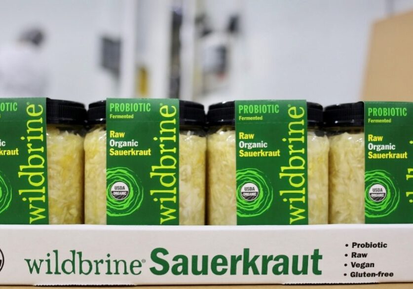 Our organic cabbage kraut is part of our sustainable food program.