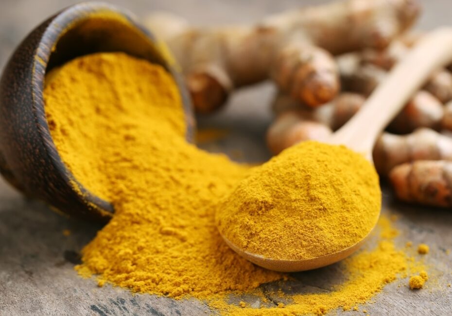 powdered turmeric in cooking