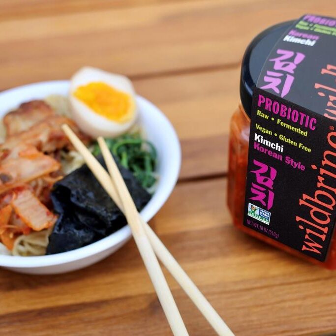what to eat with ramen - wildbrine kimchi